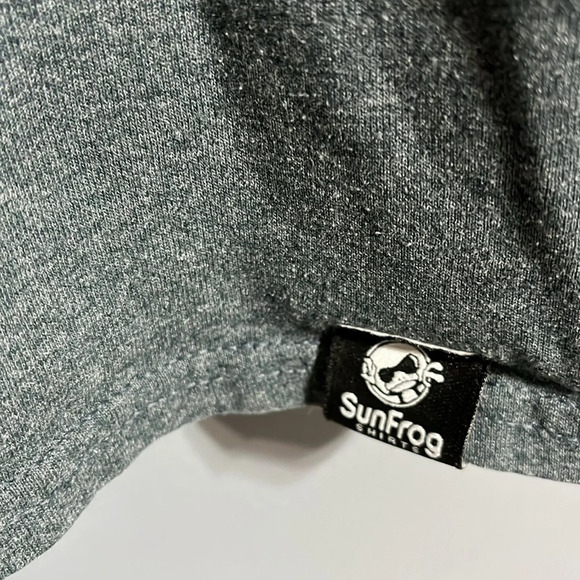 Sun Frog size 2 XL Iron Maiden gray T-shirt - Picture 3 of 8